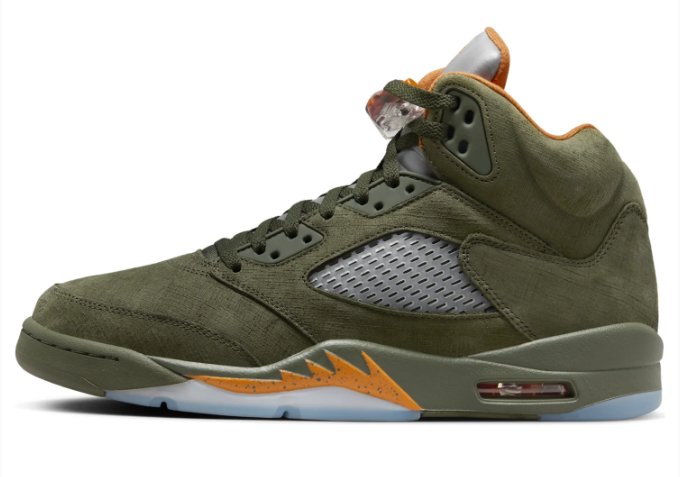 Air Jordan 5 Retro Olive (2024) | Woodland Ledger
