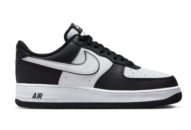 Nike Air Force 1 Low '07 Panda Black / White Men's | Monochrome Margins