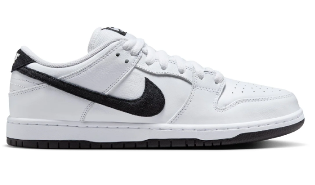 Nike SB Dunk Low Pro 'White/Black/White' | Graphic Equilibrium