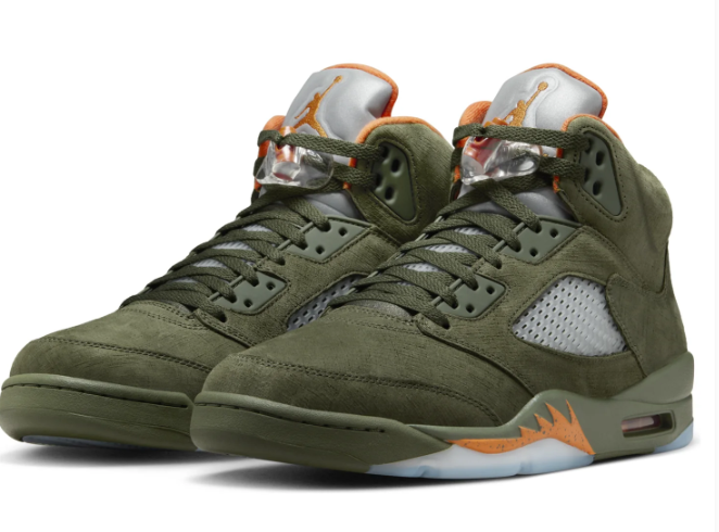 Air Jordan 5 Retro Olive (2024) | Woodland Ledger