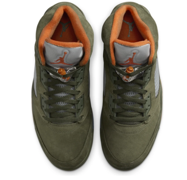 Air Jordan 5 Retro Olive (2024) | Woodland Ledger