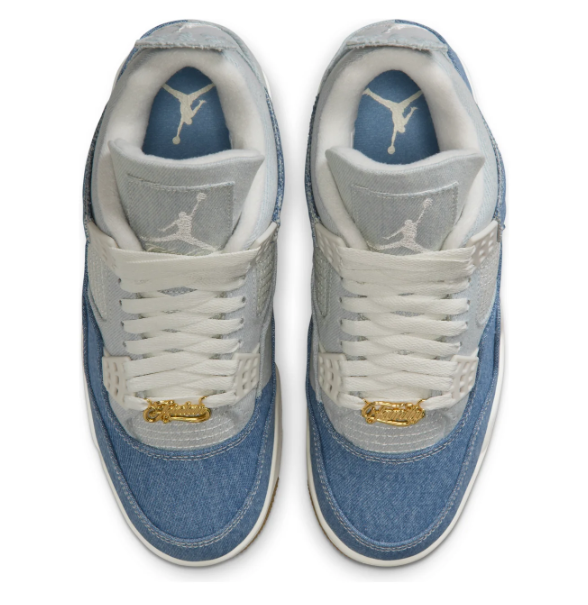 Women's Air Jordan 4 TEX 'Denim' IB6716-100 | Washed Indigo