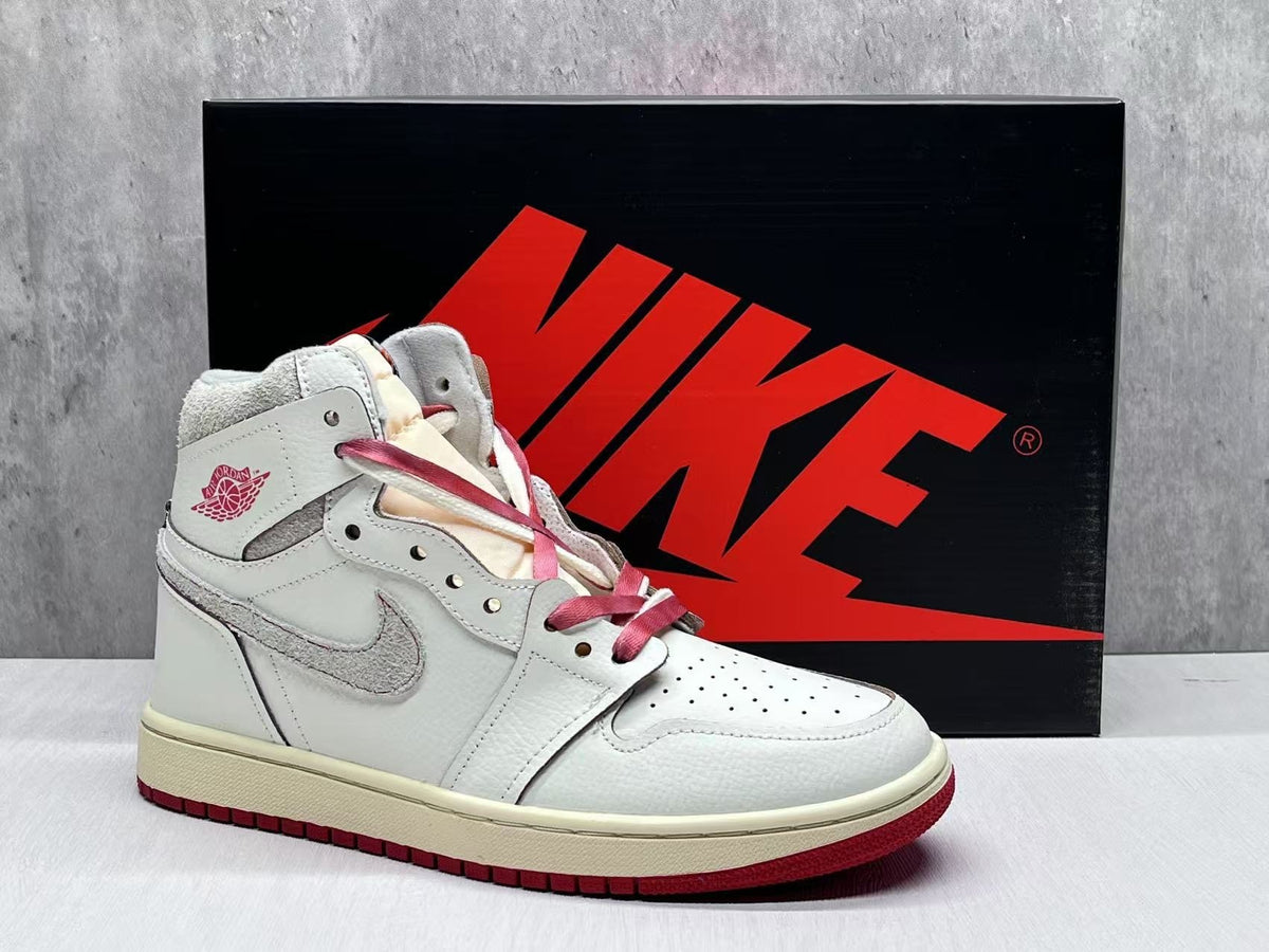 Air Jordan 1 Retro Cinnabar-Red Leather | Vermilion Verse