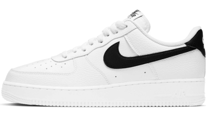 Nike Air Force 1 '07 White/Black | The Monochrome Edit