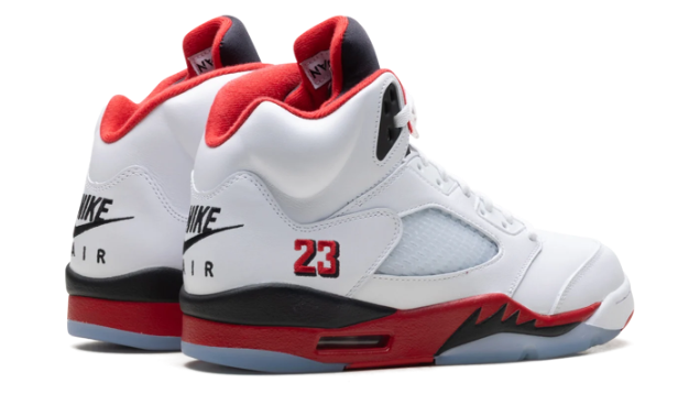 Air Jordan 5 Fire Red Black Tongue (2025) | Ember Playbook