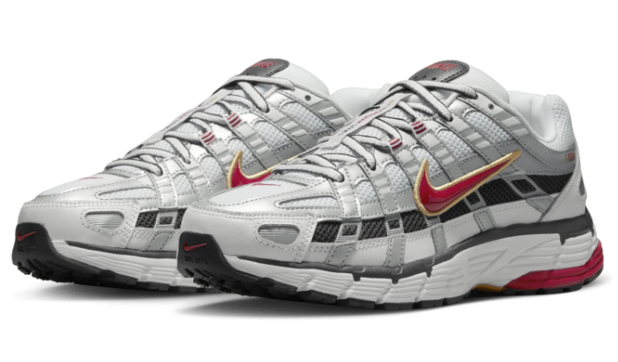 Women's Nike P-6000 CNPT 'Metallic Silver Red' BV1021-101 | Mercury Ember