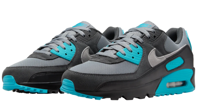Nike Air Max 90 Cool Grey/Dusty Cactus/Black | Cactus Contrast
