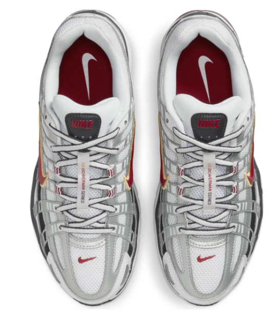 Women's Nike P-6000 CNPT 'Metallic Silver Red' BV1021-101 | Mercury Ember