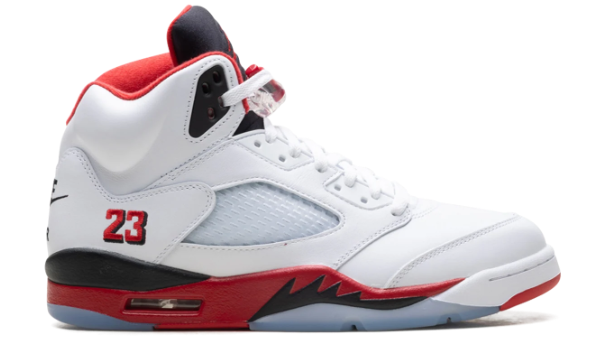 Air Jordan 5 Fire Red Black Tongue (2025) | Ember Playbook