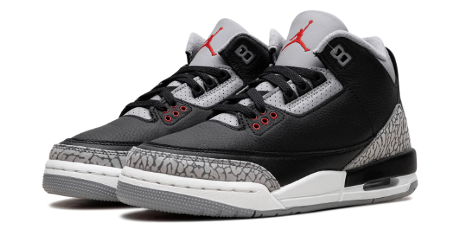 Air Jordan 3 GS Black Cement | Concrete Chapter