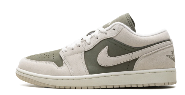 Air Jordan 1 Low SE Medium Olive Sail | Olive Almanac