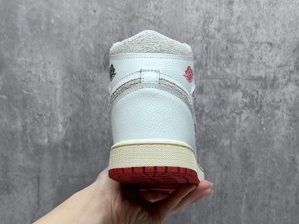 Air Jordan 1 Retro Cinnabar-Red Leather | Vermilion Verse