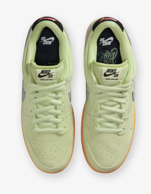 Nike SB Dunk Low Pro 'Light Liquid Lime' | Citrus Offset