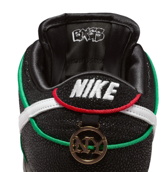 Nike SB Dunk Low Pro QS 'Black/White/Challenge Red' | Scarlet Punctuation