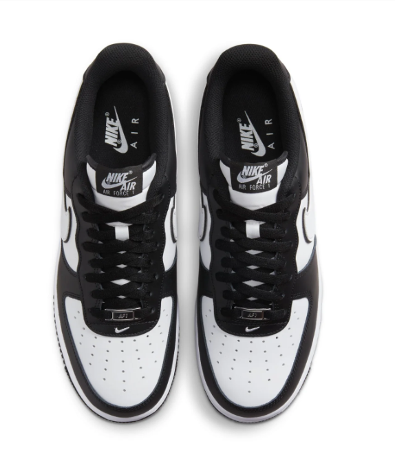Nike Air Force 1 Low '07 Panda Black / White Men's | Monochrome Margins