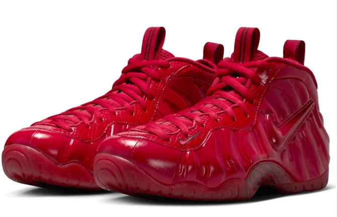Nike Air Foamposite Pro Gym Red / Black | Scarlet Voltage