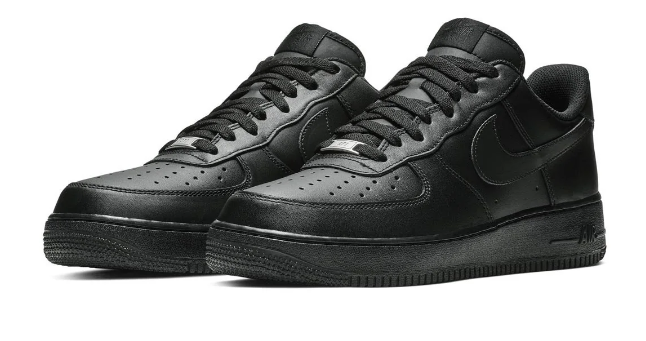 Nike Air Force 1 '07 Triple Black Men's | Blackout Rotation