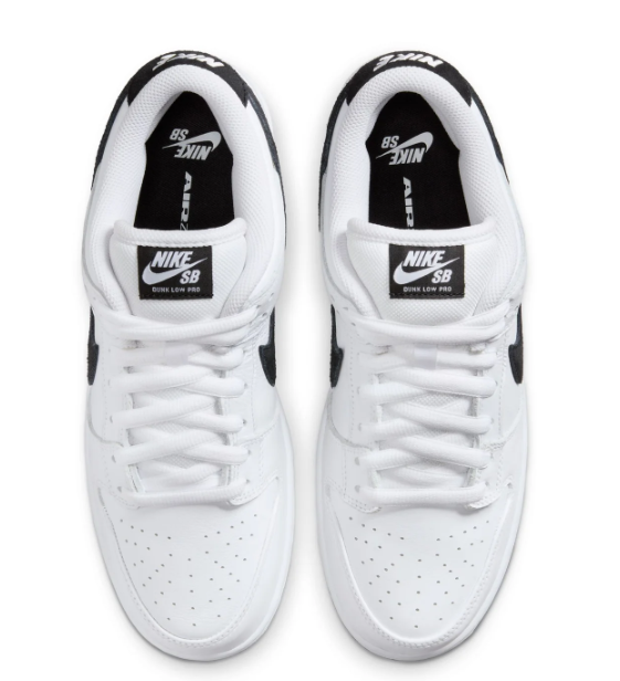 Nike SB Dunk Low Pro 'White/Black/White' | Graphic Equilibrium