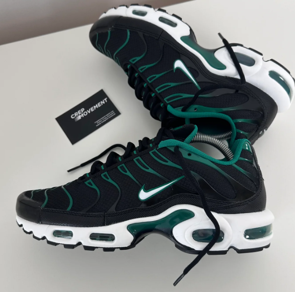 Nike Air Max Plus TN Black / Green Malachite | Verdant Afterimage