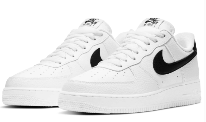 Nike Air Force 1 '07 White/Black | The Monochrome Edit