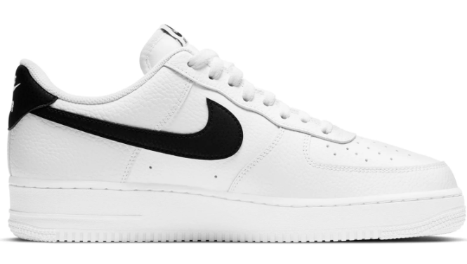 Nike Air Force 1 '07 White/Black | The Monochrome Edit