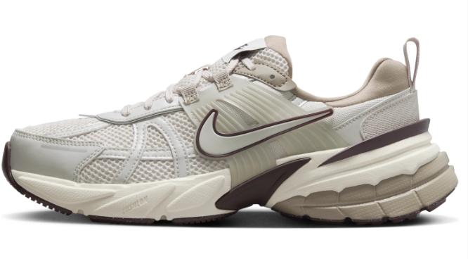 Women's Nike V2K Run 'Light Greenish Brown Khaki Earth Light Bone' FD0736-103 | Field Notebook