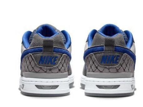 Nike SB Paul Rodriguez P-Rod Zoom Air Low Flint Grey/Deep Royal Blue | Overcast Royal