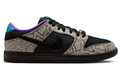 Nike SB Dunk Low Dashawn Jordan 'Snake Skin' Black/Fierce Purple | Violet Instinct