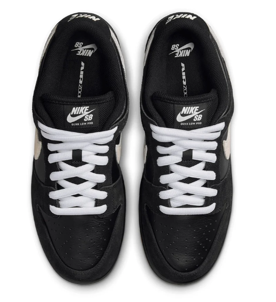 Nike SB Dunk Low Pro 'Black White' | Ink and Motion